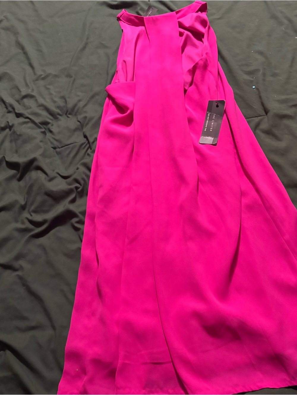 The Limited Bright Fuchsia Sleeveless Maxi Dress